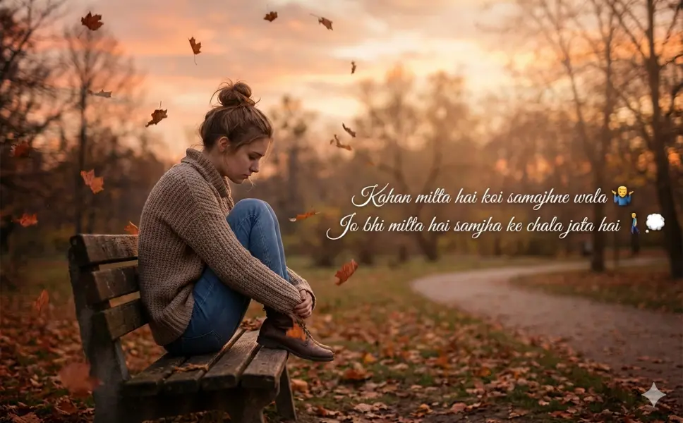 Alone English Shayari for Girl in English