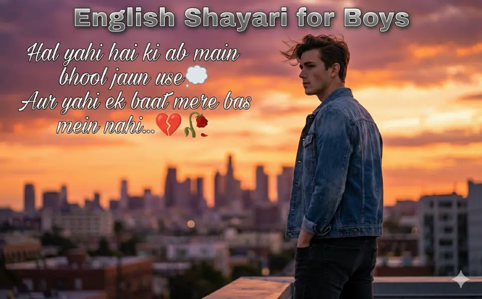 English Shayari for Boys