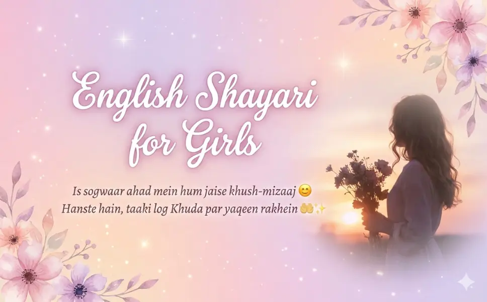 English Shayari for Girls