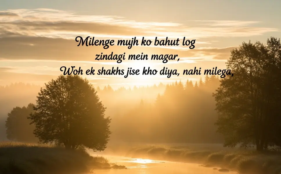 English Shayari on life