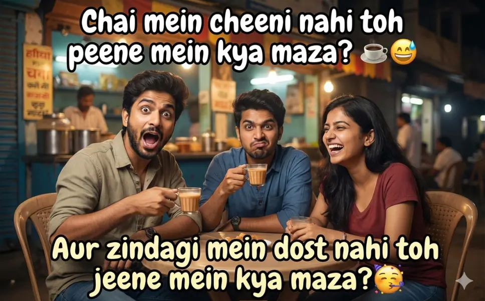 Funny Dost Shayari in Hindi
