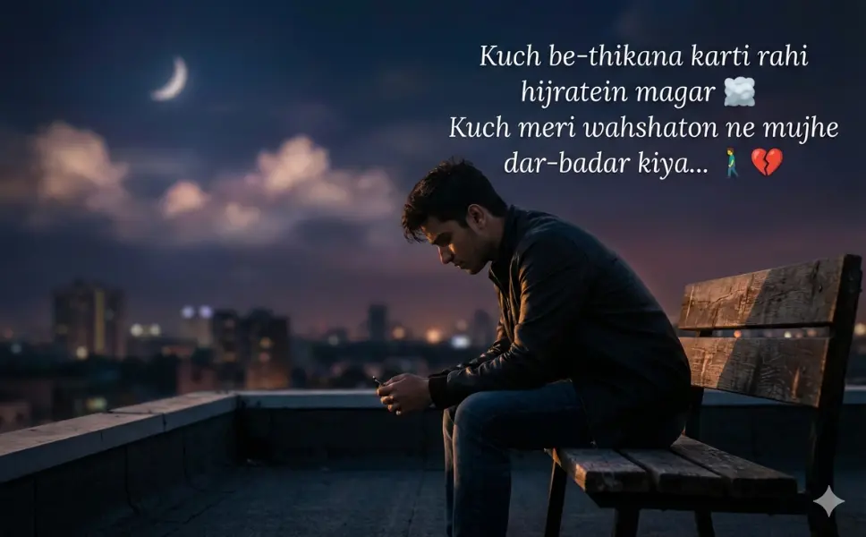 Sad Shayari for Boys in English
